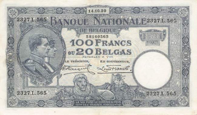 100 Franc 1930